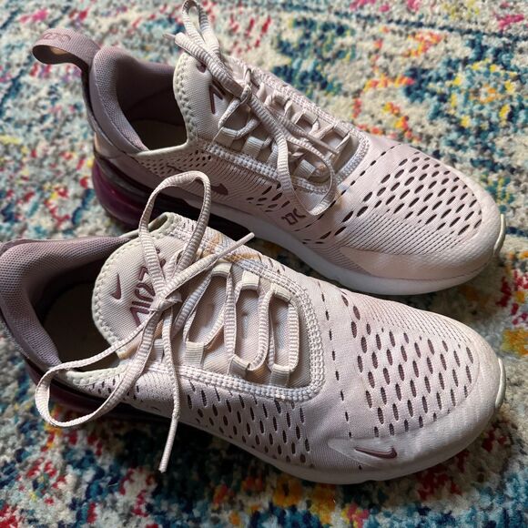 Nike Air Max 270 Women's Size 7.5 Pink Athletic Mesh Sneakers Shoes AH6789-601 - Picture 2 of 8